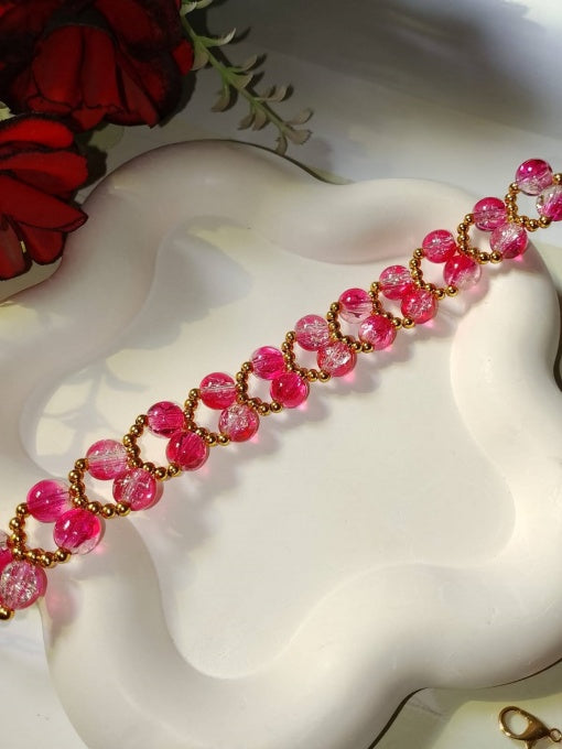 Vibrant Handmade Beaded Bracelets, Pack of 3